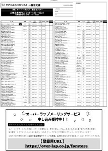 【NEW】ラブパルフェコミックス6月刊の注文書