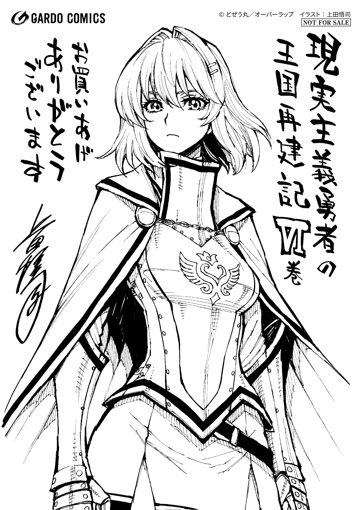 【ガルド】「現実主義勇者の王国再建記Ⅵ」A6ペーパー