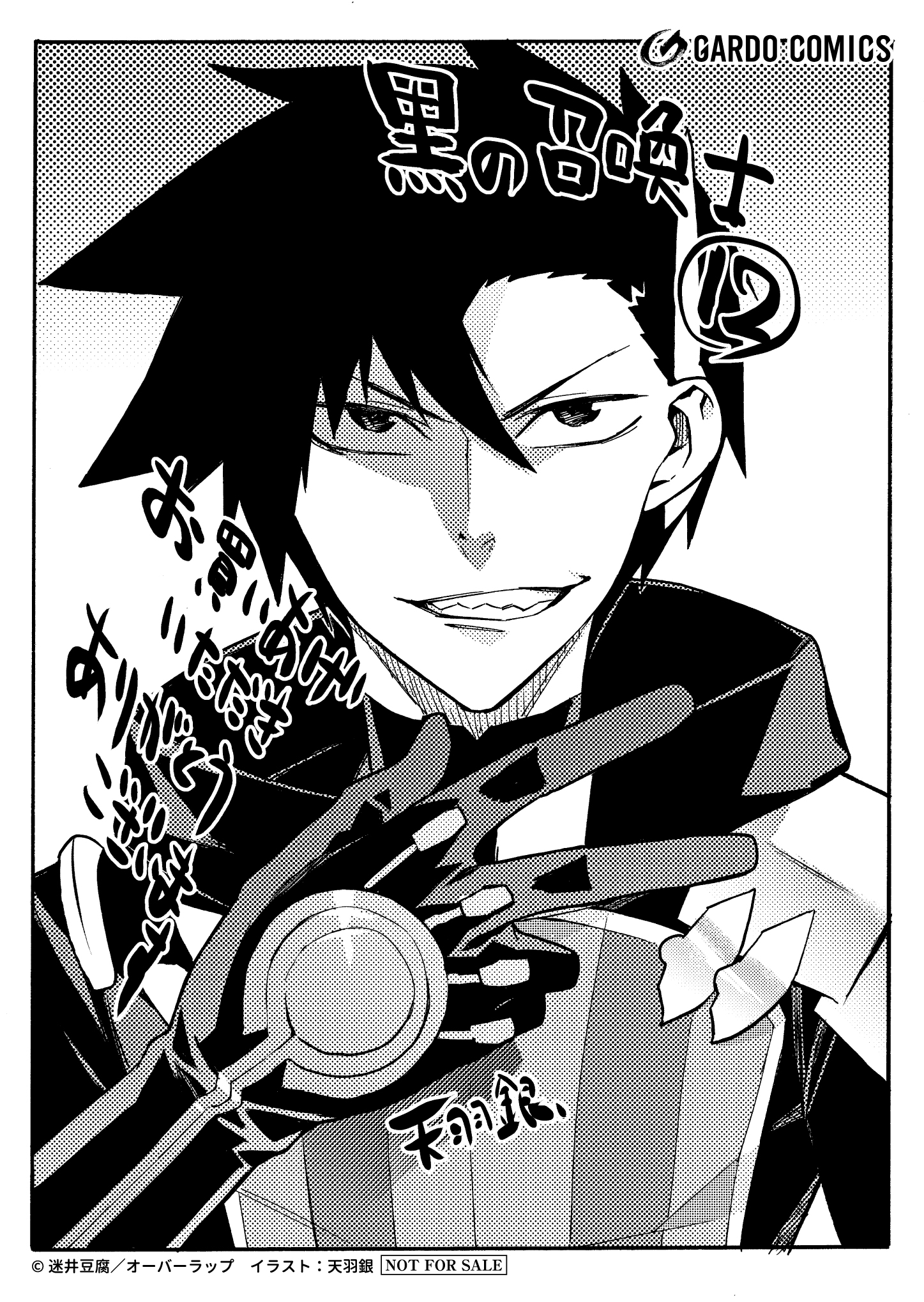 【ガルド】『黒の召喚士-12』A6ペーパー