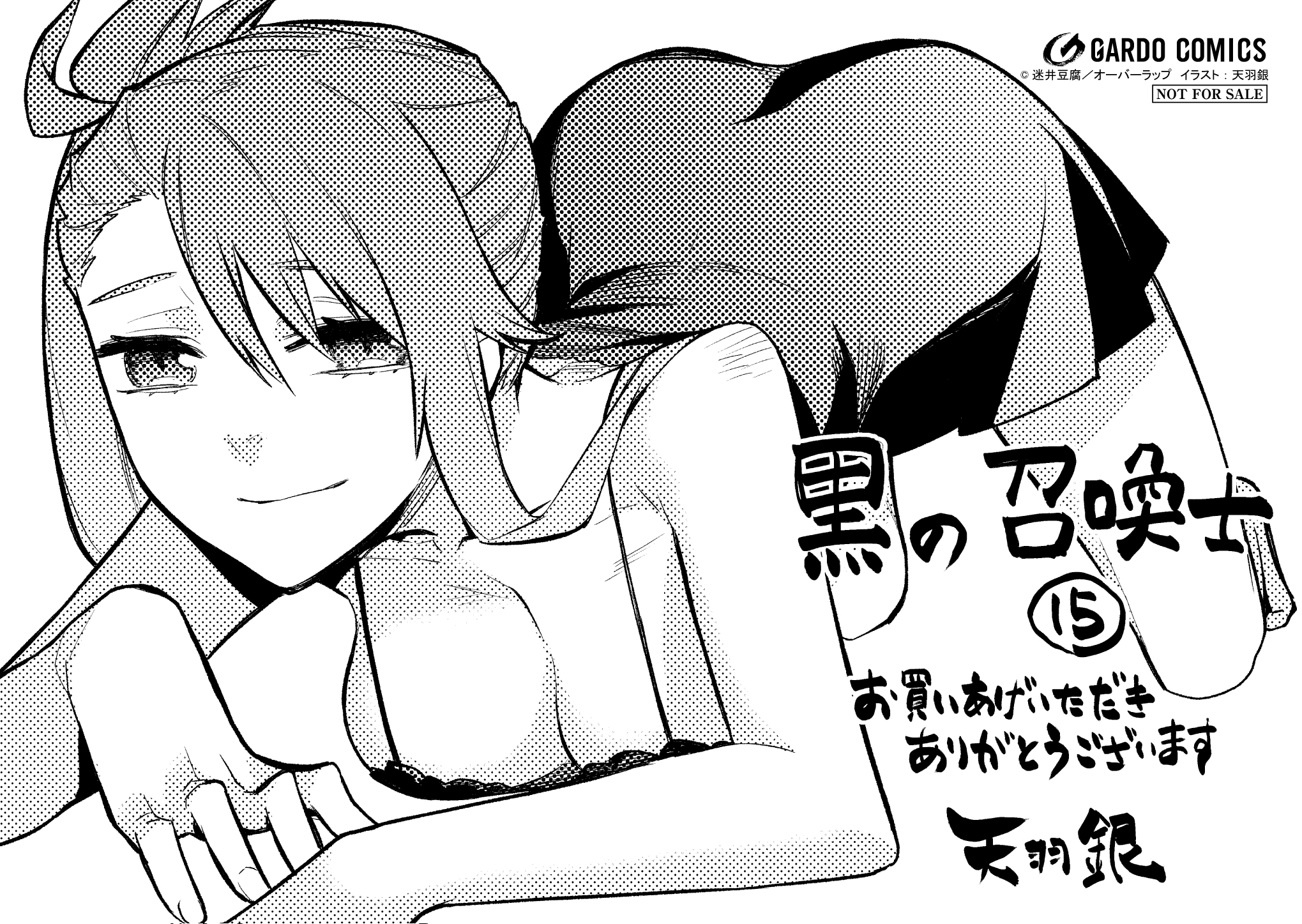 【ガルド】『黒の召喚士-15』A6ペーパー