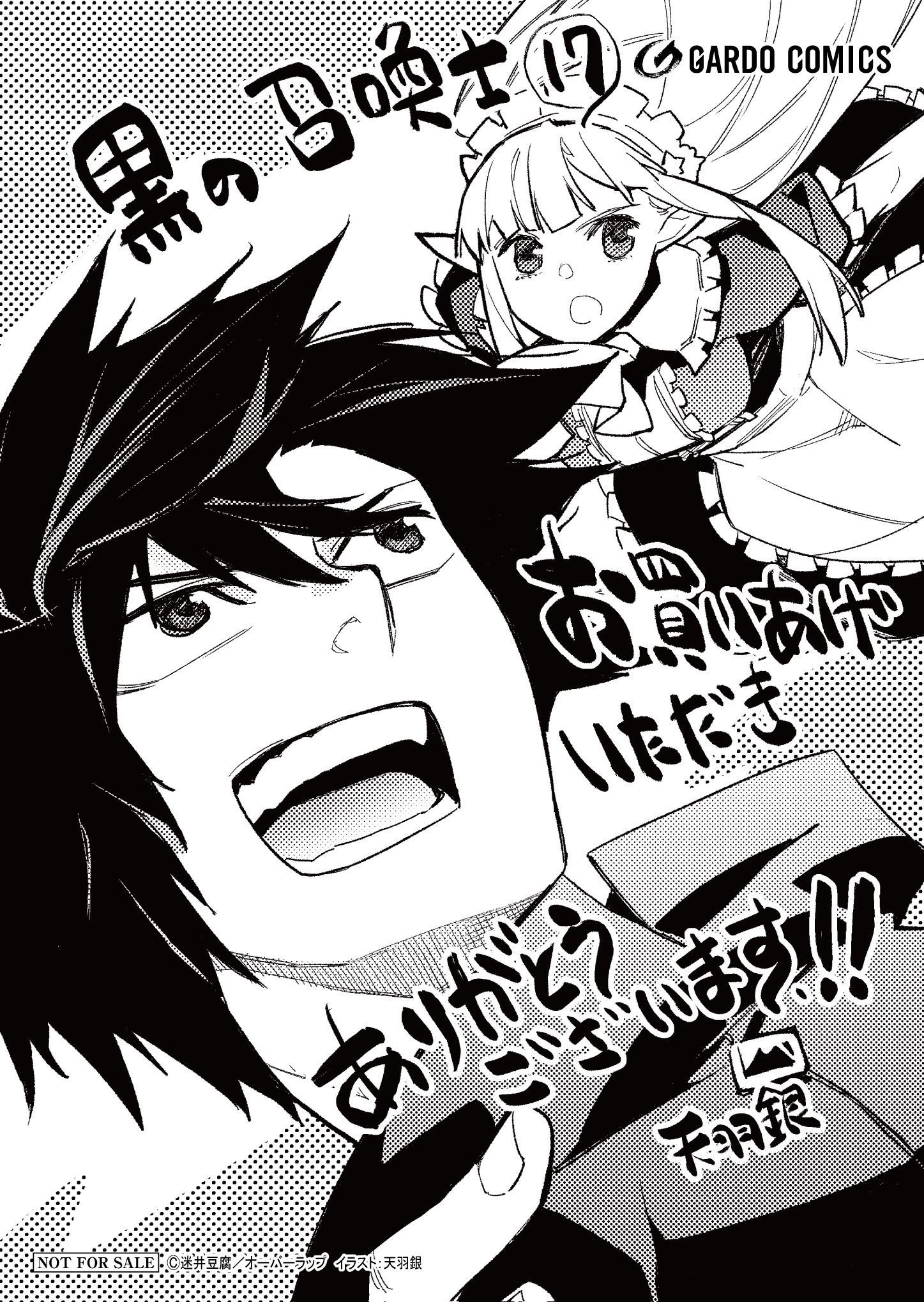 【ガルド】『黒の召喚士-17』A6ペーパー