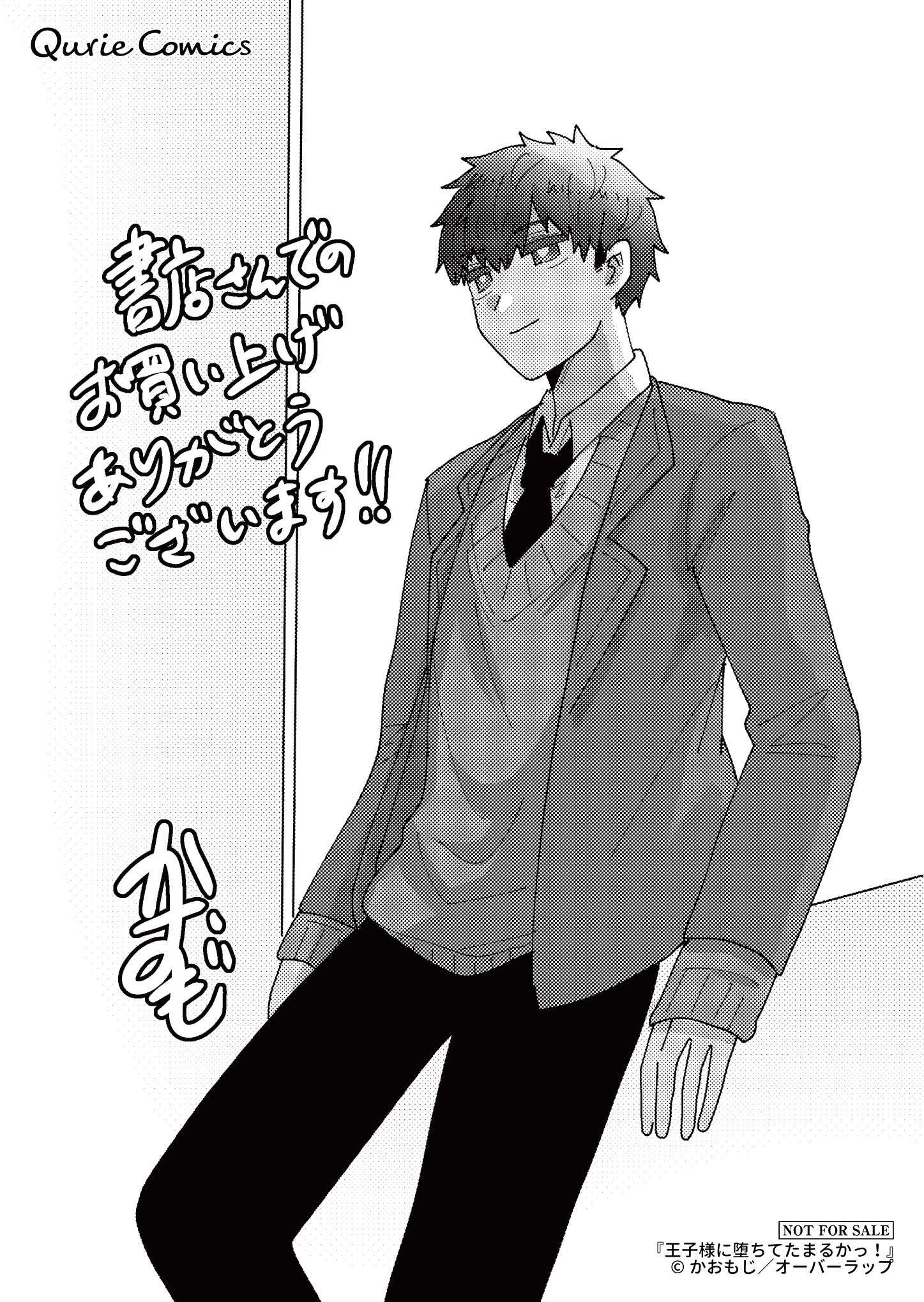 【クリエ】『王子様に堕ちてたまるかっ！-2』_A6ペーパー