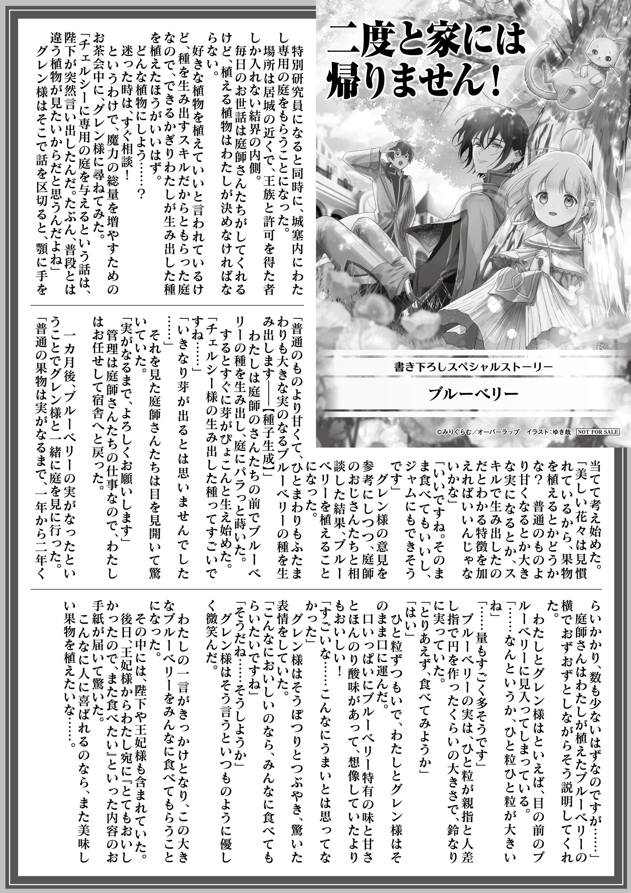 【ノベルス】「二度と家には帰りません！」A4SSペーパー