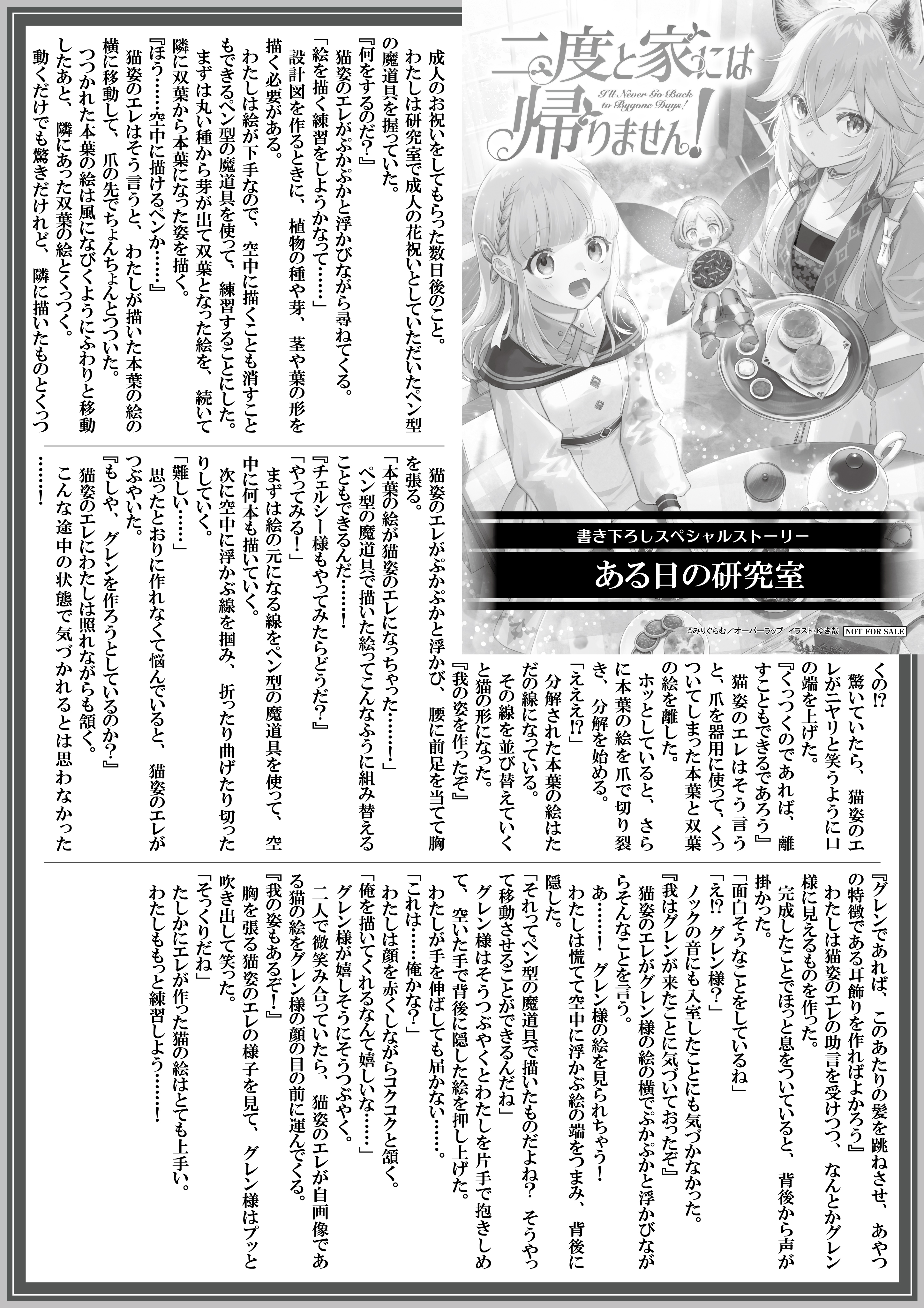 【ノベルス】『二度と家には帰りません！⑤』A4SSペーパー