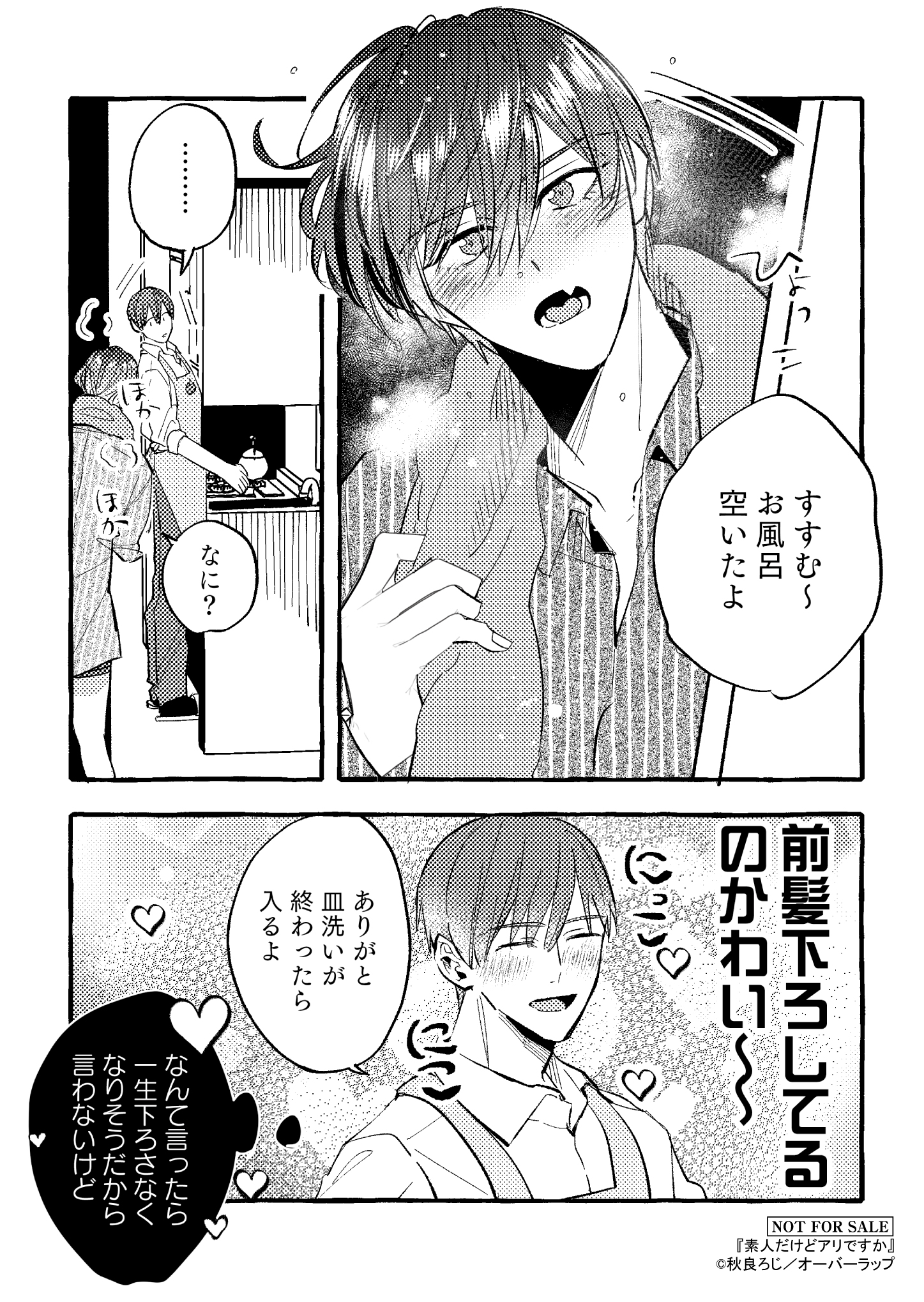 【リキューレ】『素人だけどアリですか』A6ペーパー