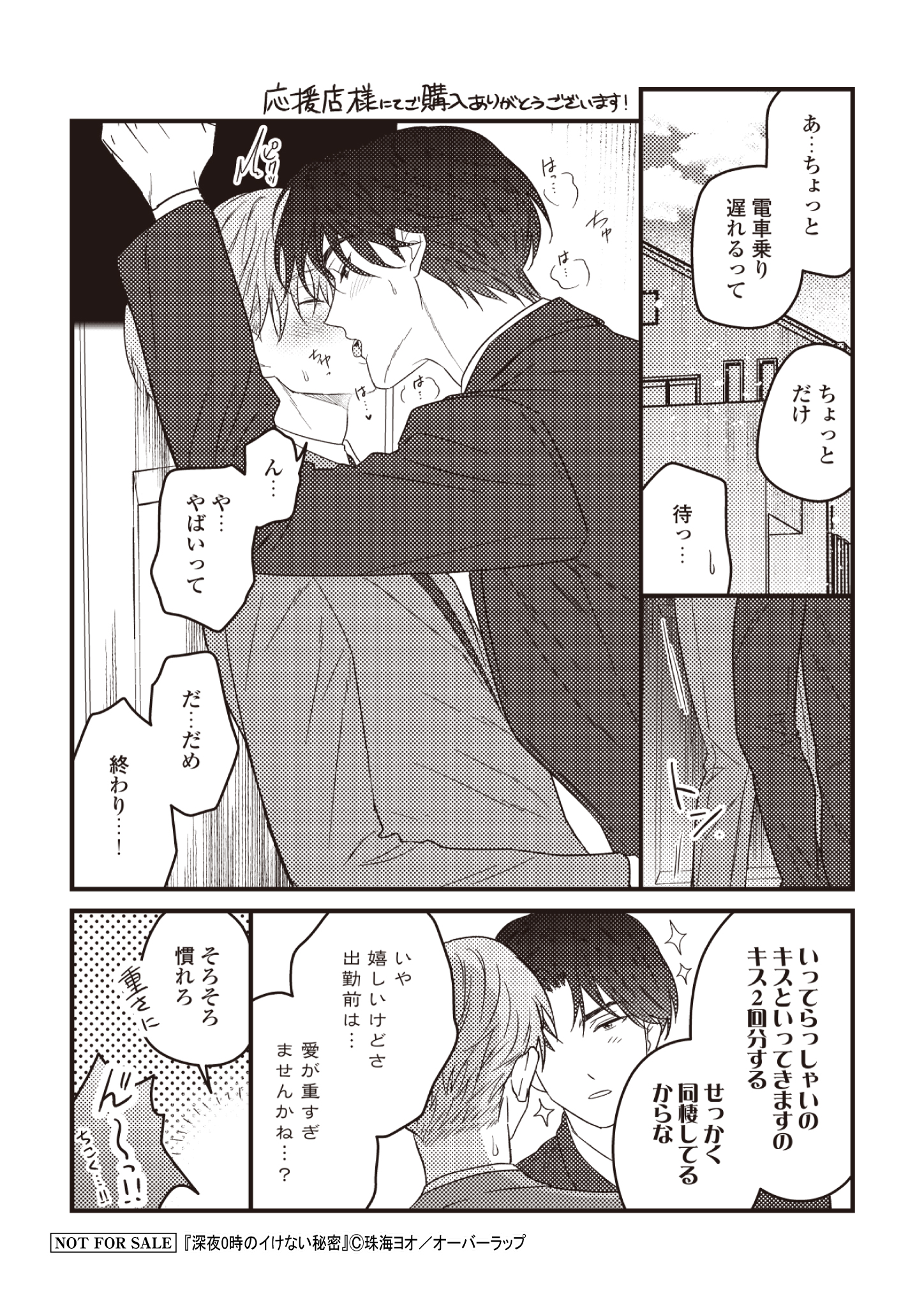 【リキューレ】【コ】深夜0時のイけない秘密A6ペーパー