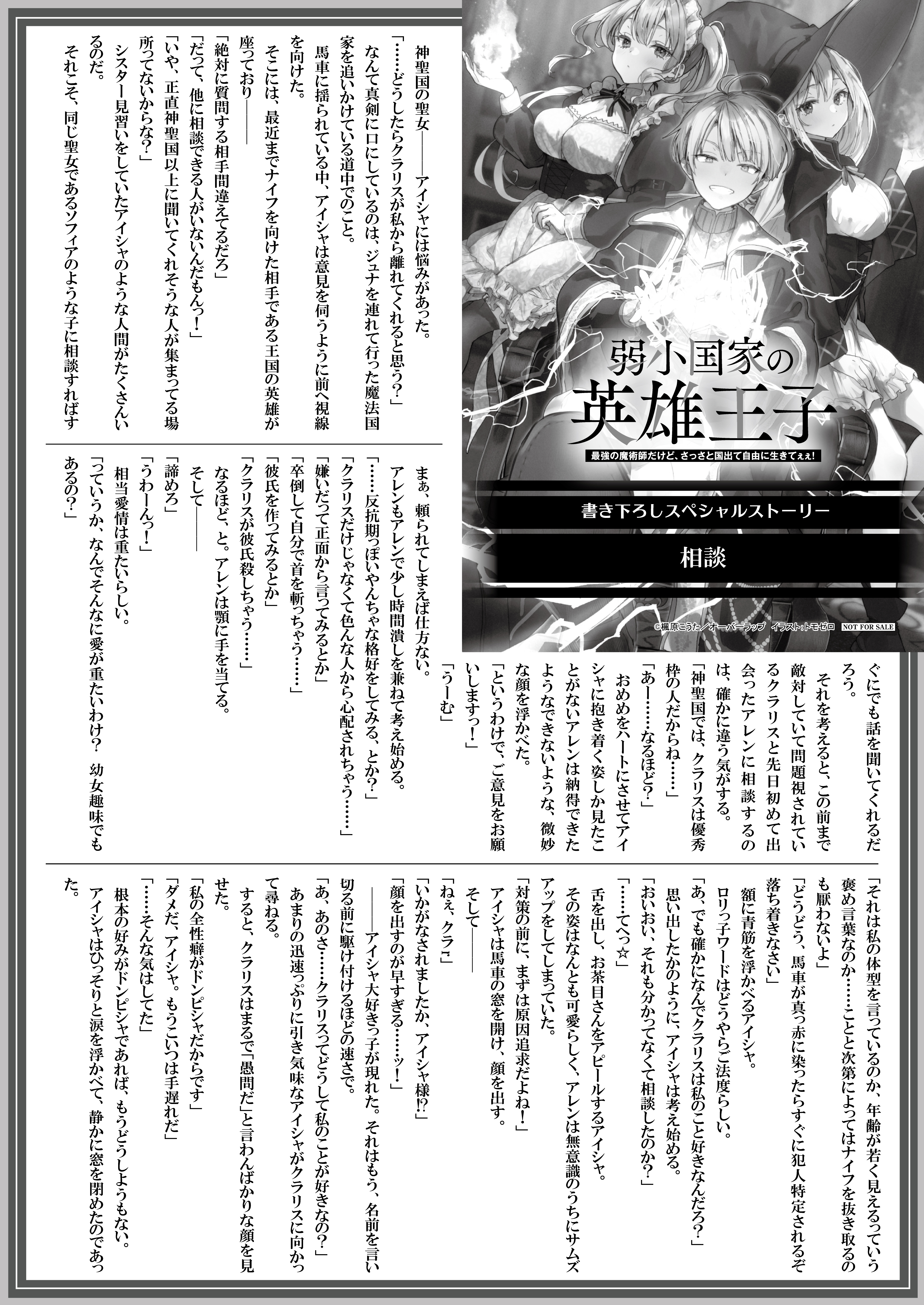 【文庫】『弱小国家の英雄王子-2』B5SSペーパー