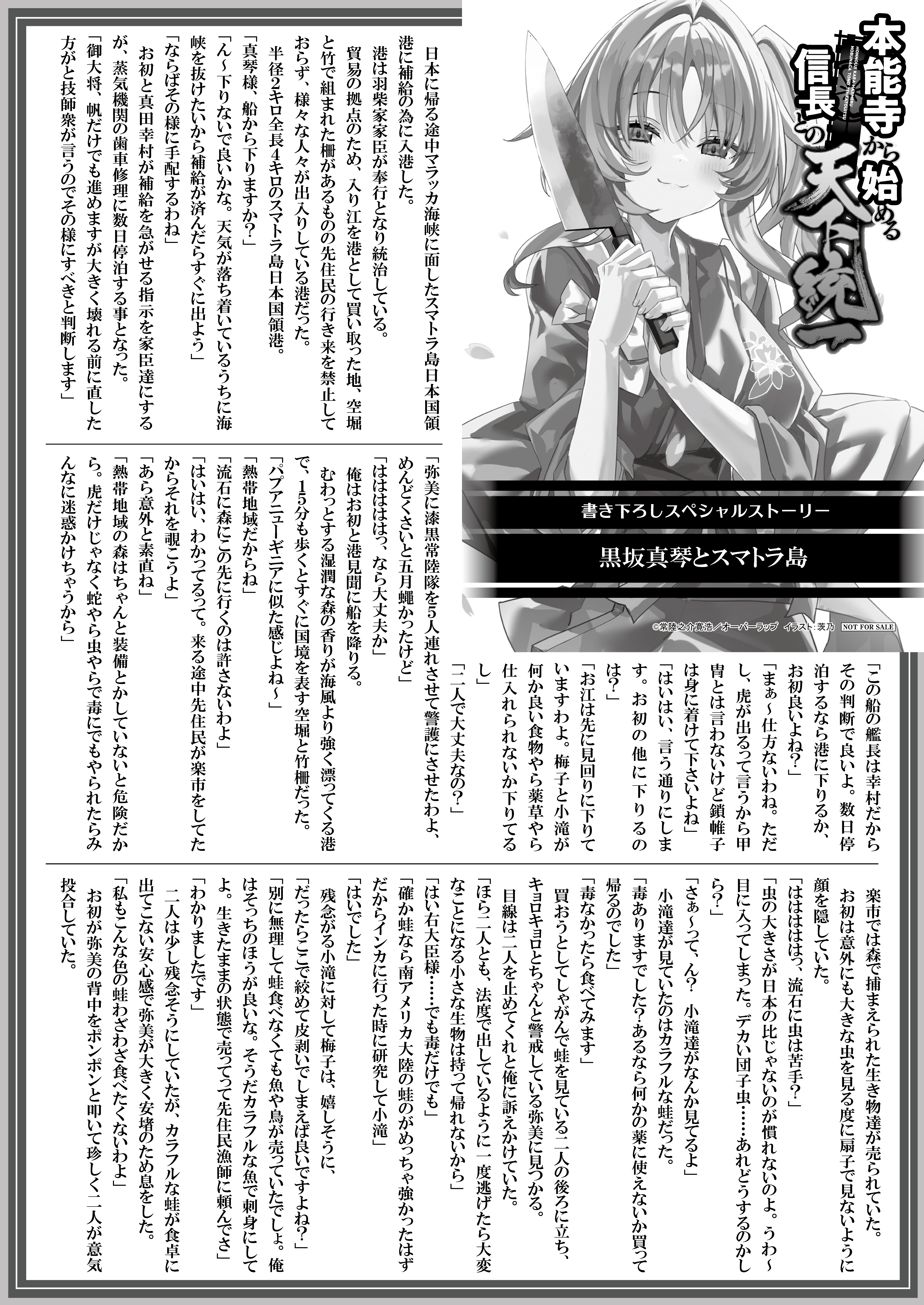 【文庫】『本能寺から始める信長との天下統一-11』B5SSペーパー